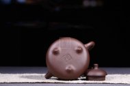 《乳鼎》宜興紫砂壺乳鼎助理工藝美術師手工紫泥茶壺茶具