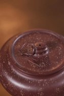 《金砂竹韻》宜興紫砂壺純手工底槽青，段泥泡茶壺