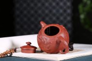 《魚化龍供春》宜興紫砂壺高級(jí)工藝美術(shù)師手工茶壺茶具大紅袍供春