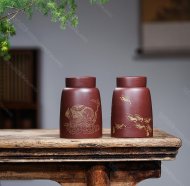 品名：精美茶倉。泥料：原礦優(yōu)質紫泥