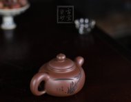《汲泉》宜興紫砂壺汲泉助理工藝美術師手工底槽青泡茶壺具