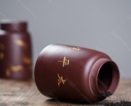 品名：精美茶倉。泥料：原礦優(yōu)質紫泥