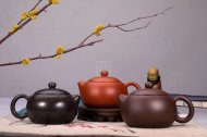 《西施》宜興紫砂壺名家助理工藝美術(shù)師全手工優(yōu)質(zhì)黑金剛泡茶壺西施茶具家用
