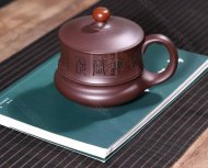 《鴻運當(dāng)頭紫砂杯》
