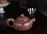 《汲泉》宜興紫砂壺汲泉助理工藝美術師手工底槽青泡茶壺具