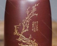 品名：精美茶倉。泥料：原礦優(yōu)質紫泥