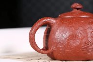 《魚化龍供春》宜興紫砂壺高級(jí)工藝美術(shù)師手工茶壺茶具大紅袍供春
