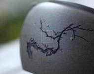 《小號(hào)文人募古茶倉(cāng)》宜興實(shí)力派名家瀚堂大師青段紫砂壺全手工功夫泡茶壺